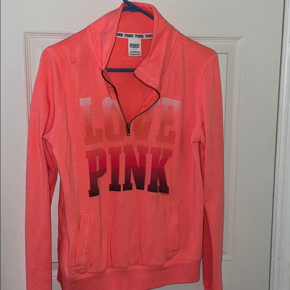 PINK quarter zip